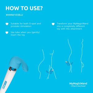 Accesorio de punto G MyMagicWand - Azul