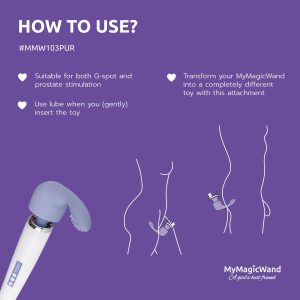 Accesorio de punto G MyMagicWand - Morado