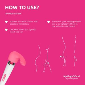 Accesorio de punto G MyMagicWand - Rosa