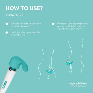 Accesorio de punto G MyMagicWand - Turquesa