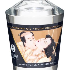 Aceite de masaje afrodisíaco que calienta - Fetiche de vainilla - 100ml