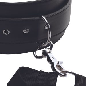 Adquiera el sujetador de muslos de fácil acceso con esposas para muñecas
