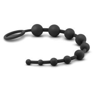 Anal Adventures Platinum - Bolas anales de silicona
