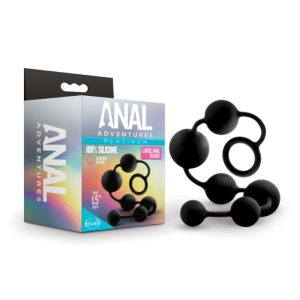 Anal Adventures Platinum - Bolas anales de silicona - Grande