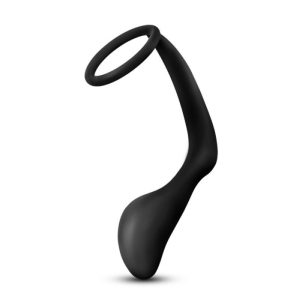 Anal Adventures Platinum - Plug anal y anillo para el pene