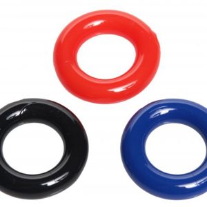 Anillo de pene elástico, paquete de 3