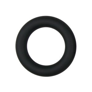 Anillo para pene negro, pequeño y de silicona