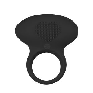 Anillo vibrador para el pene - Negro