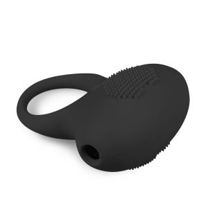 Anillo vibrador para el pene - Negro