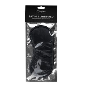 Antifaz de satén negro
