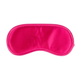 Antifaz de satén rosa