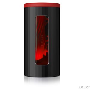 Aplicación de masturbador V2 de LELO F1S controlada - Negro/rojo