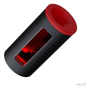 Aplicación de masturbador V2 de LELO F1S controlada - Negro/rojo