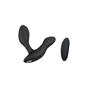 Aplicación de vibrador de próstata y control remoto Vector+ - Negro