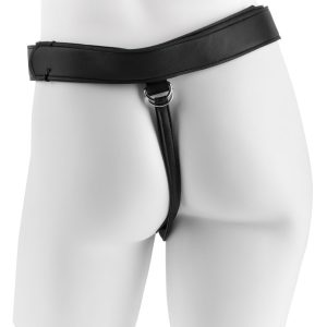 Arnés con correa King Cock - 18 cm