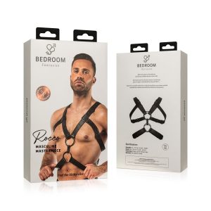Arnés de bondage Rocco - Negro