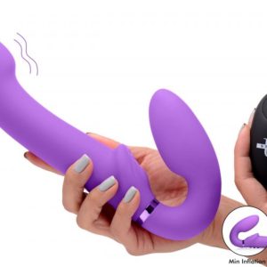 Arnés vibrador sin correa G-Pulse - Violeta