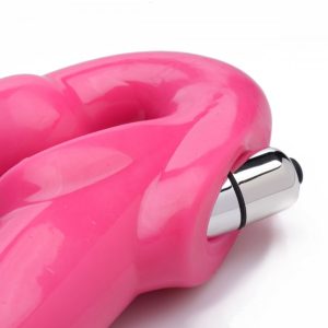 Arnés vibrador sin correa Revolver XXL - Rosa