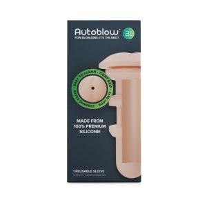 Autoblow - A.I. Funda anal de silicona - Beige