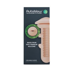 Autoblow - A.I. Funda de silicona para la boca - Beige