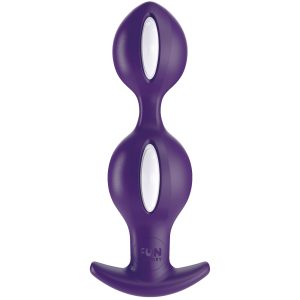 B Balls - Blanco/ Purpura Oscuro