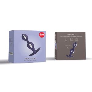 B Balls - Blanco/ Purpura Oscuro
