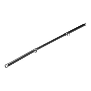 Barra esparcidor ajustable de acero negro