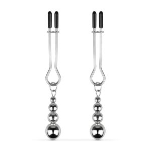 Bedroom Fantasies - Pinzas para Pezones y Clítoris - Plata