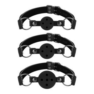 Bedroom Fantasies - Set de 3 Ball Gags - Negro
