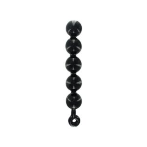 Black Baller Anal Beads - XXL