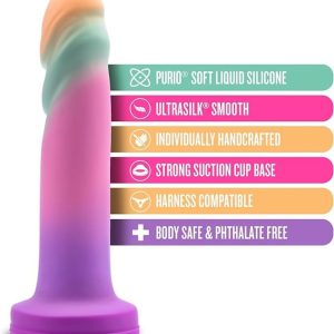 Blush Novelties - Avant Sunrise Gaze Sherbet Dildo - Colores Variados