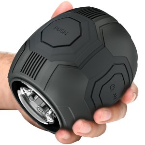 Blush Novelties - Masturbador Vibrante Dome X - Negro
