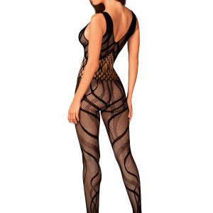 Body de cuerpo entero sensual - Negro
