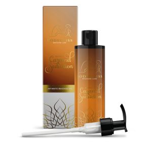 BodyGliss - Aceite de Masaje y Lubricante en 1 Toffee Caramelo - 150 ml
