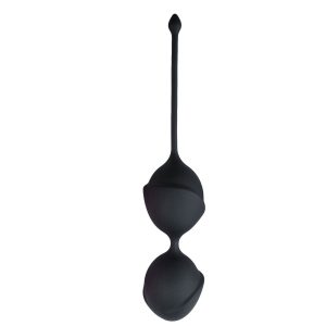 Bolas chinas vaginales dobles - Negro