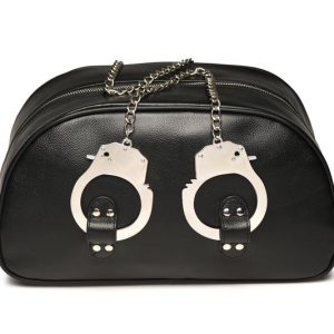 Bolsa de viaje de bondage con esposas - Negro