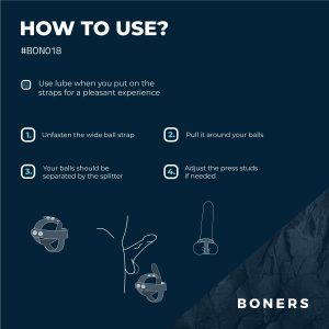Boners - Divisor de testículos en forma de T