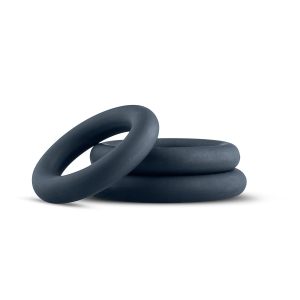 Boners Juego de 3 anillos para pene - Gris