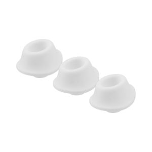 Boquillas de recambio para el Womanizer Premium/Starlet 2/Liberty - Tamaño M - Blanco - 3 piezas