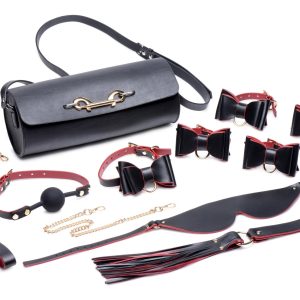 Bow - Kit BDSM de lujo con bolsa de viaje