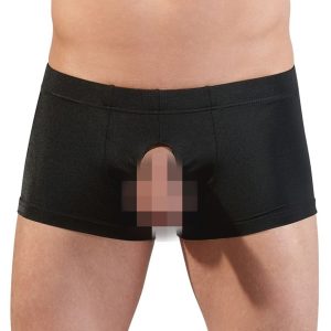 Bóxer para hombre con abertura - Negro