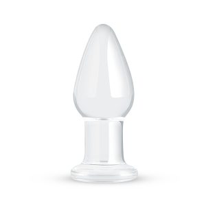 Buttplug vidrio transparente