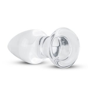 Buttplug vidrio transparente