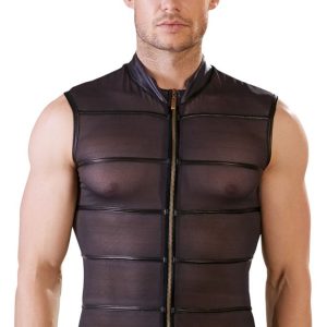 Camisa Powernet con rayas Wetlook