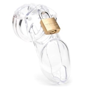 CB-6000 Chastity Cage - Transparente - 37 mm