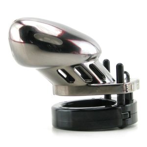CB-6000S Chastity Cage - Cromo - 35 mm