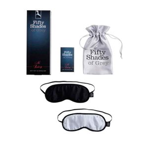 Cincuenta Sombras de Grey - Set de antifaces de tela suave