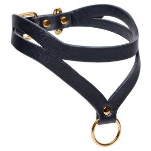 Collar con junta tórica Bondage Baddie - Negro/oro