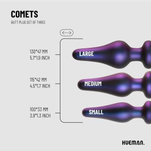 Comets - Juego de plugs anales de Hueman