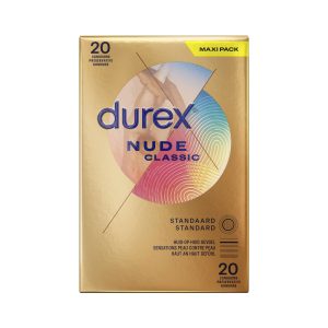 Condones Durex Nude - 20 unidades